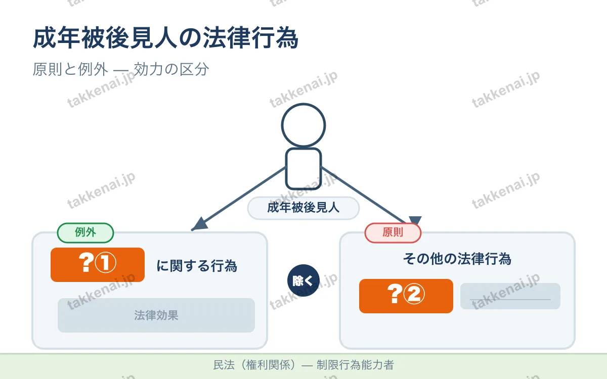制限行為能力者 図解