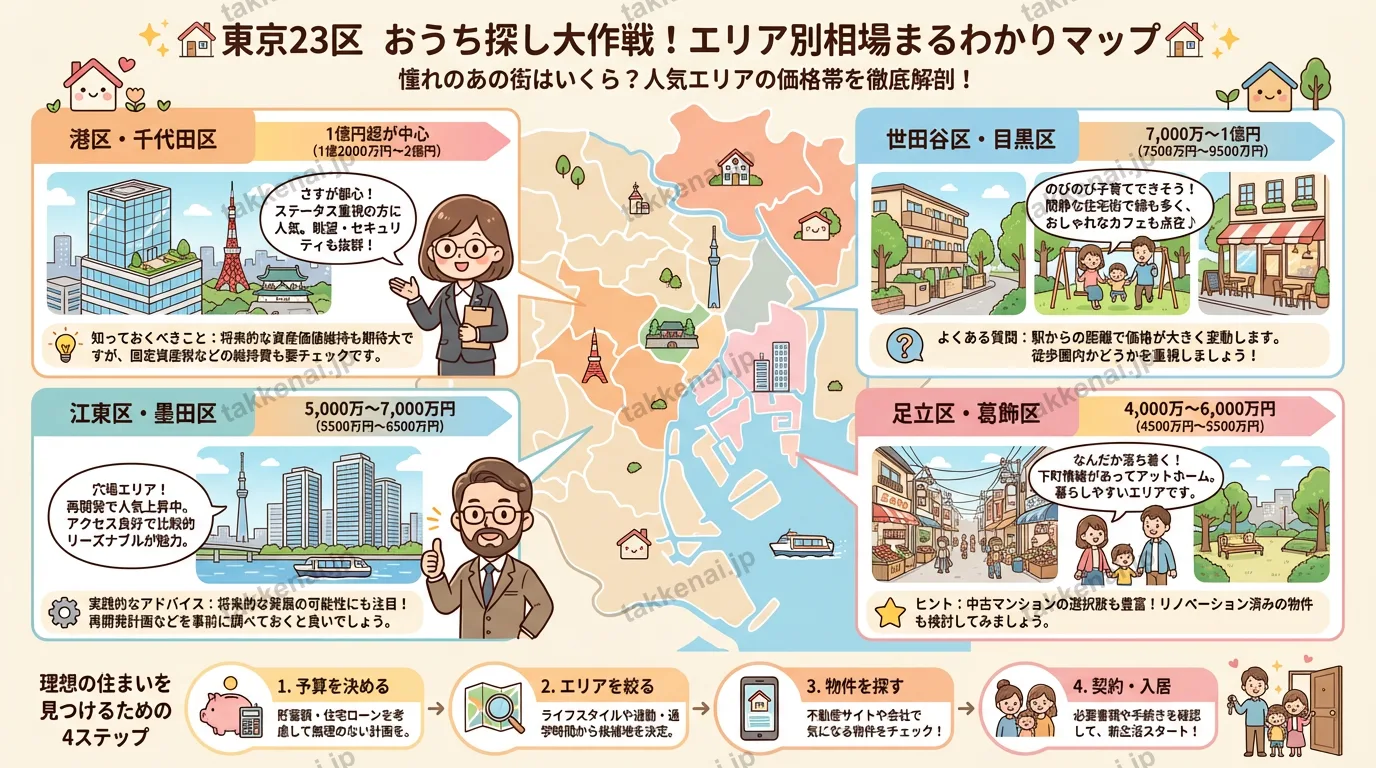 東京23区エリア別相場