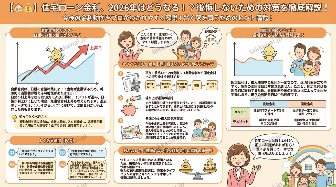 2026年住宅ローン金利予測