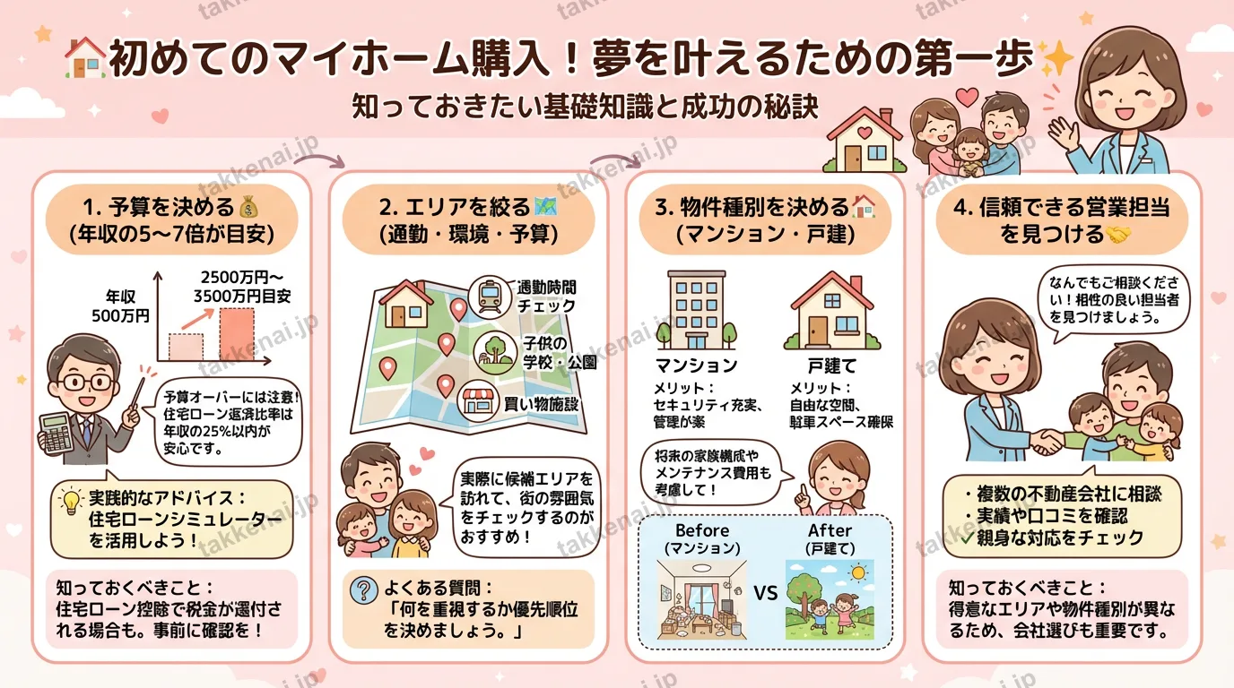 初めての住宅購入ガイド