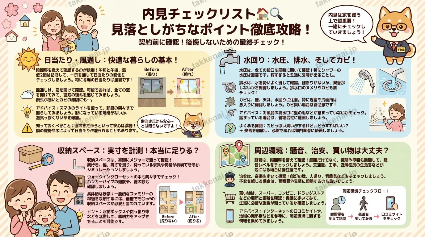 内見チェックリスト