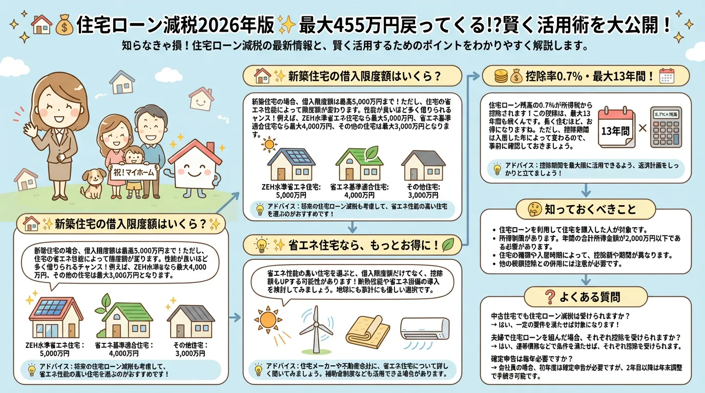 住宅ローン減税2026年版