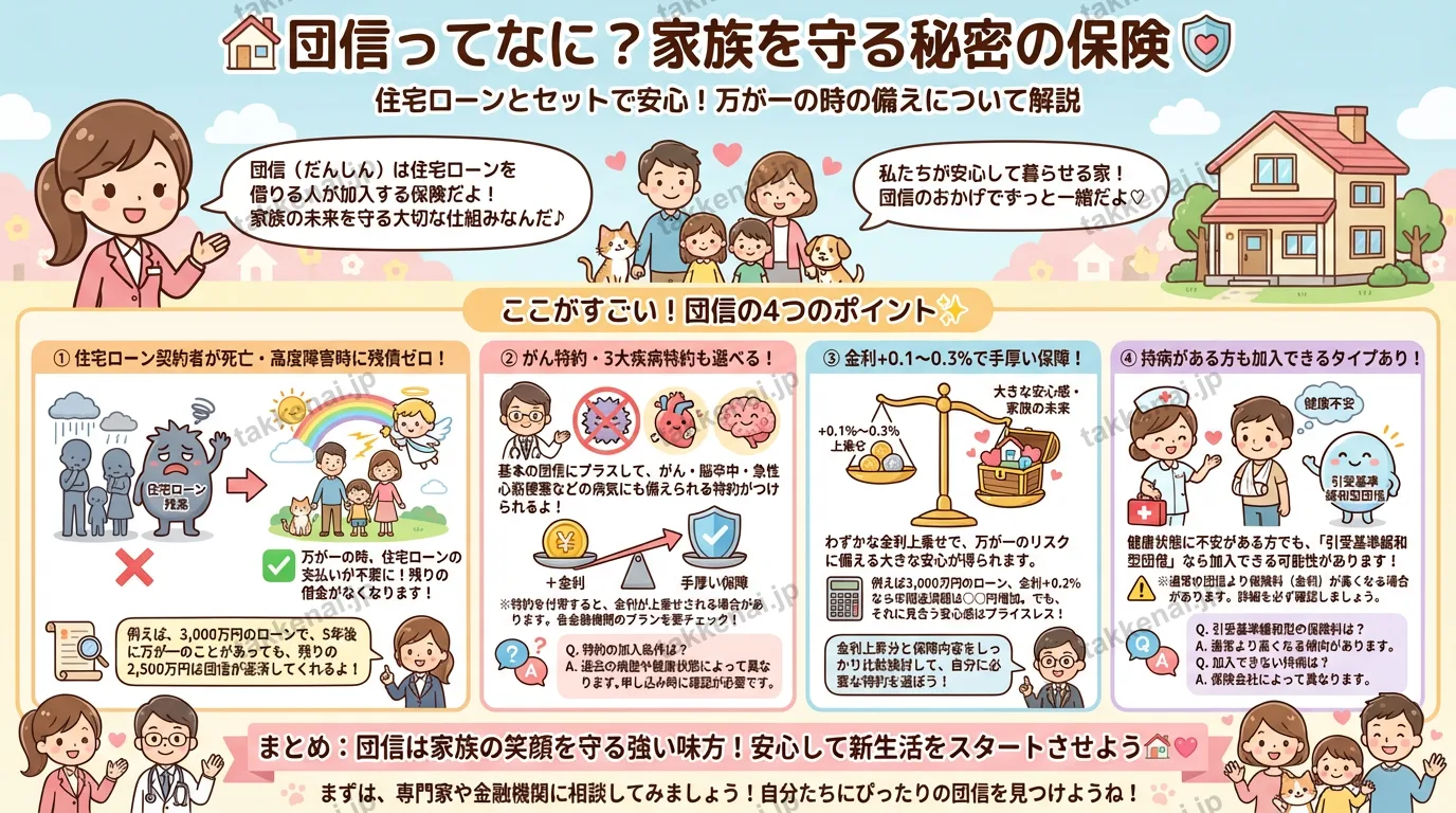 団体信用生命保険とは?