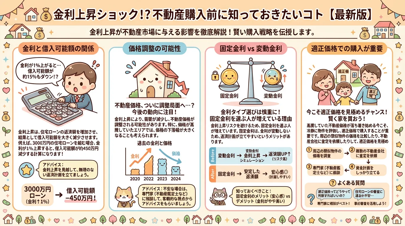 金利動向と不動産市場