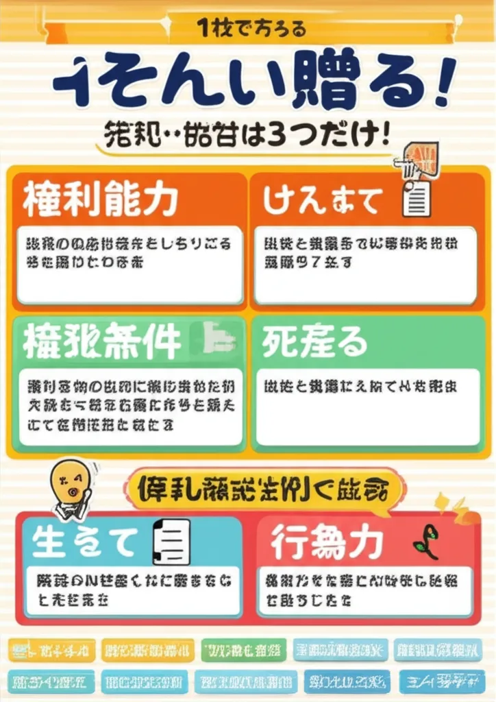 胎児の権利能力のインフォグラフィック｜民法（権利関係）