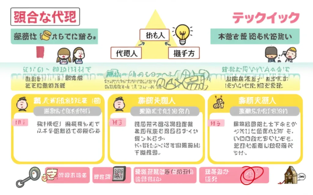 代理のインフォグラフィック｜民法（権利関係）