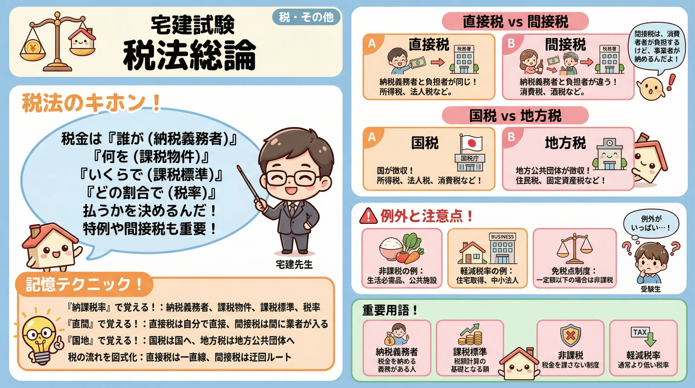 税法総論のインフォグラフィック｜税・その他