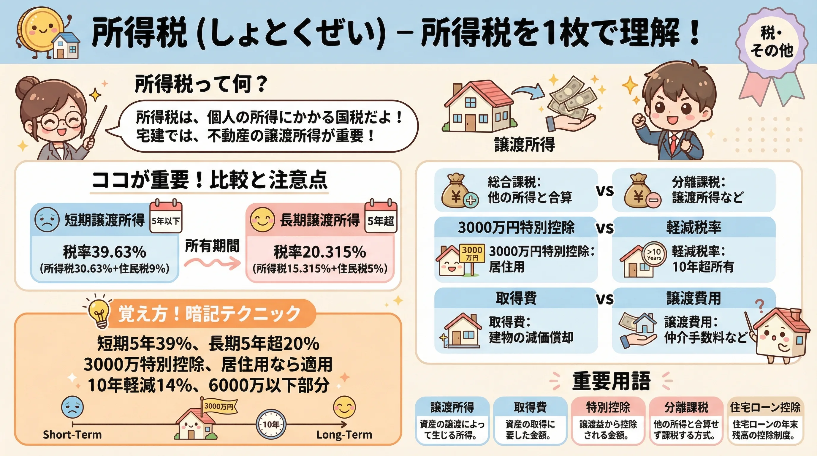 所得税のインフォグラフィック｜税・その他