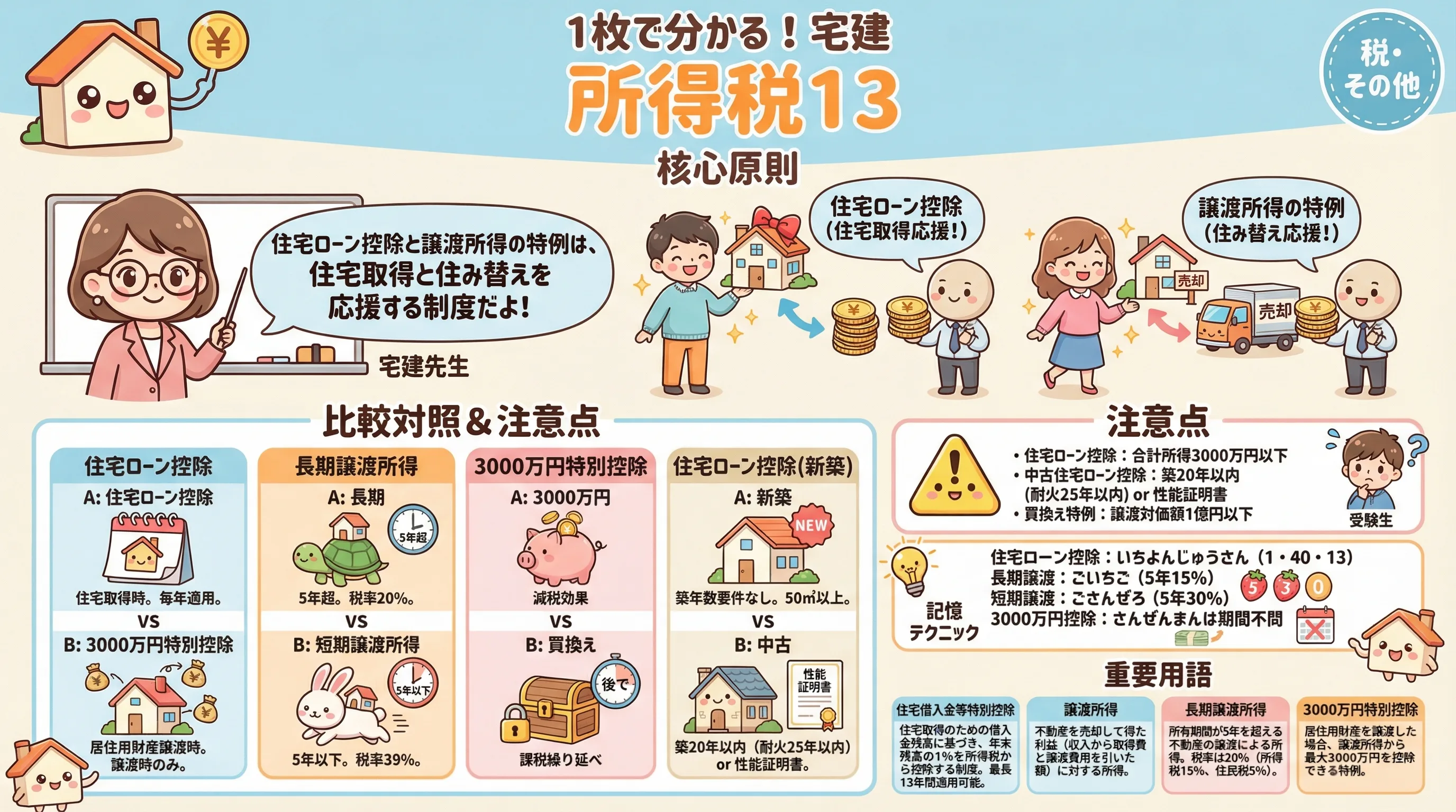 所得税13のインフォグラフィック｜税・その他