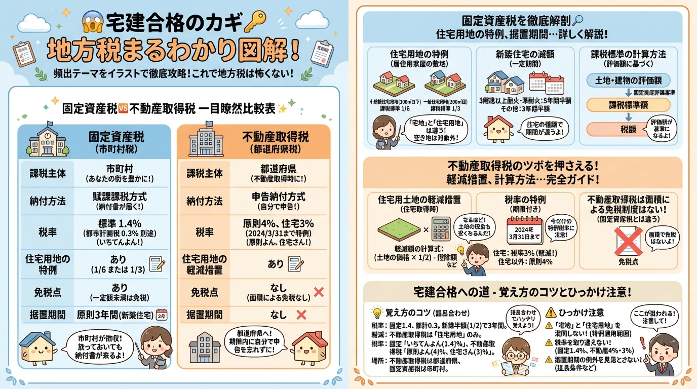 地方税の完全図解の図解｜宅建業法