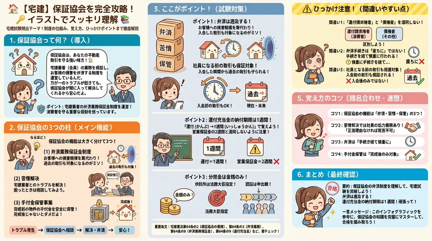 保証協会の完全図解の図解｜宅建業法