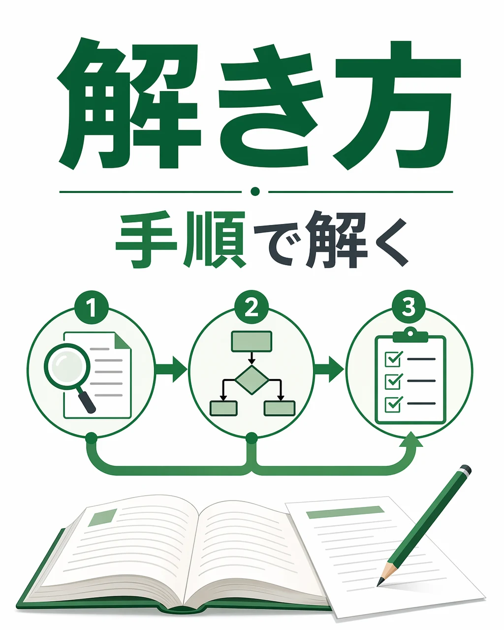 解き方のカードのイメージ