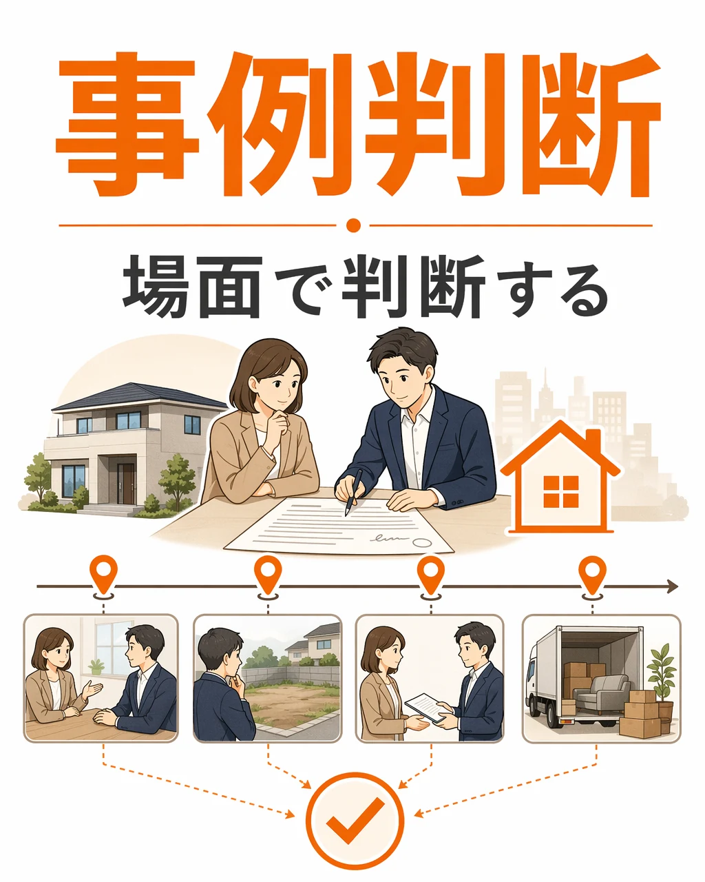 事例判断のカードのイメージ